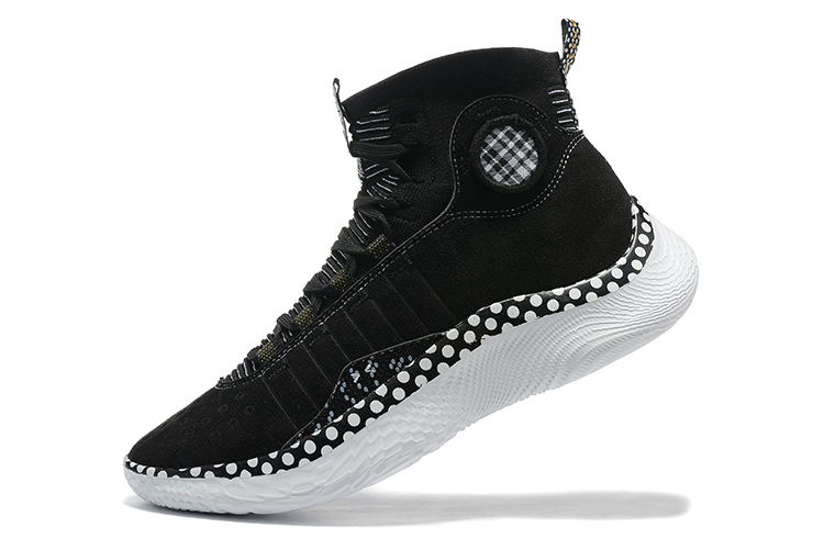 Under Armour Curry 4 Flotro Black and white